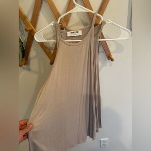 Double Zero Women's Beige Tank Top